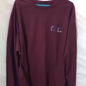 Champion Men's Classic Jersey Long Sleeve Pullover Swea Color Dark Berry…